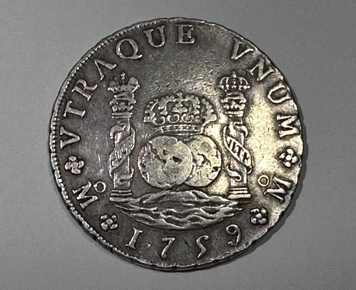 8 Reales 1759  Columnario México