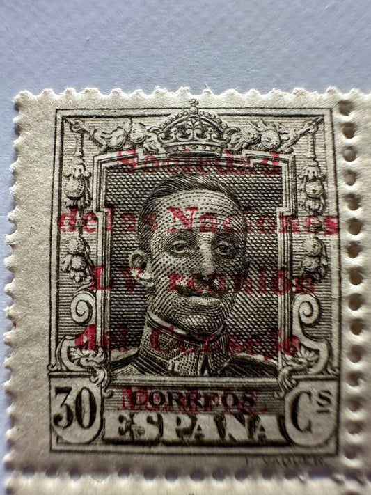 Edifil 462 Castaño (30 cents)