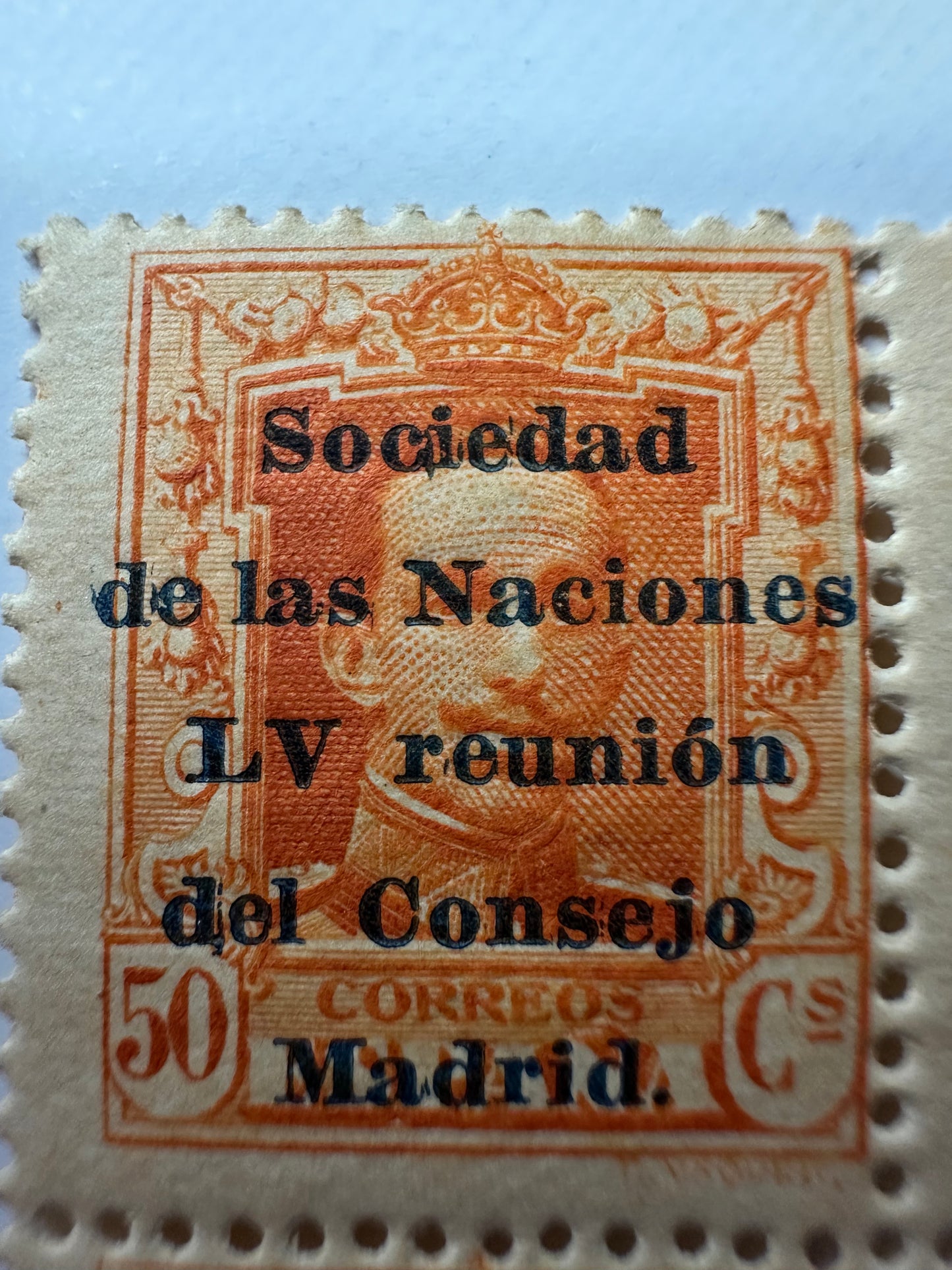 Edifil 464 Naranja (50 cents)