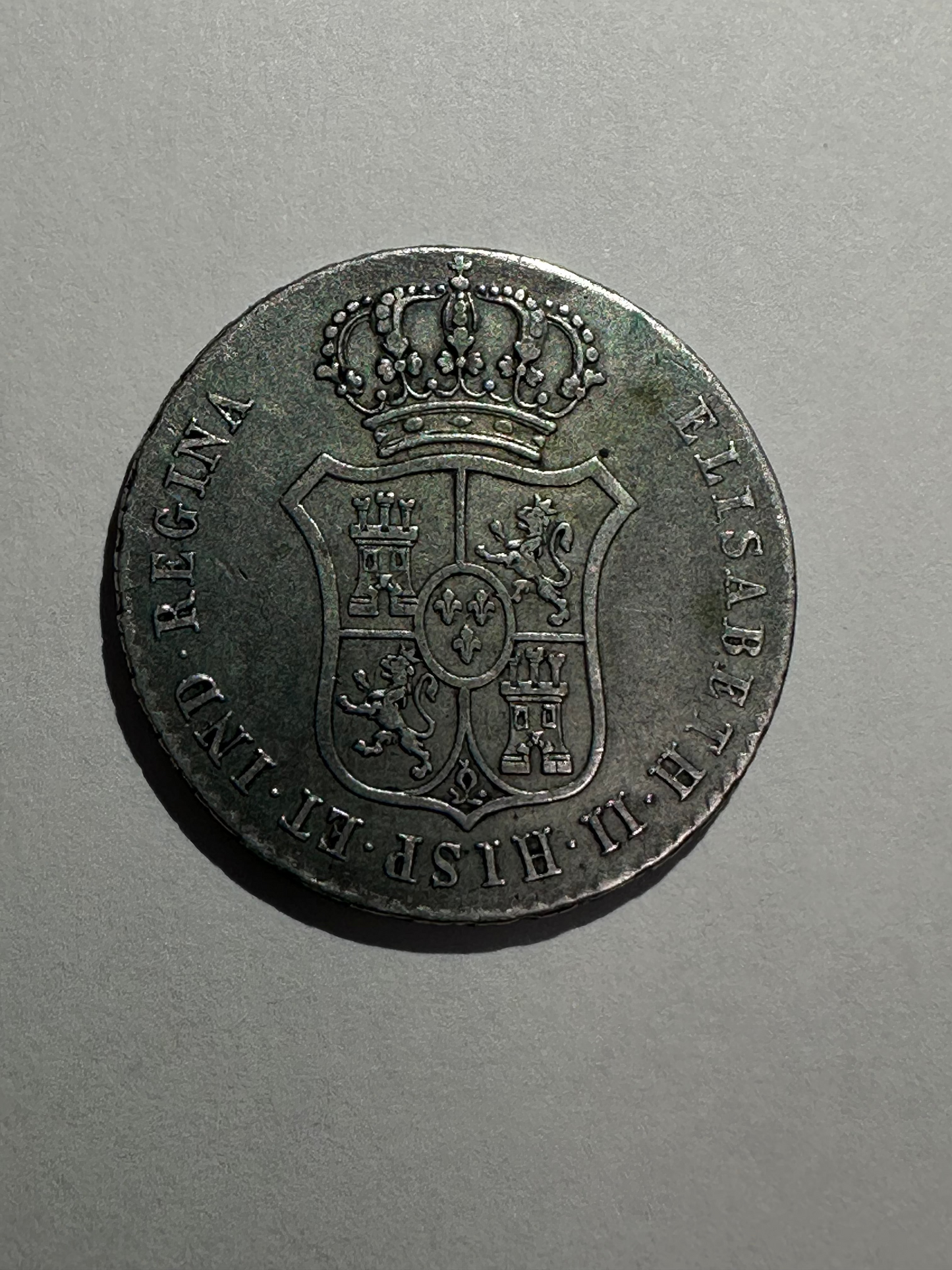 Isabel II (Proclamación Madrid 1833)