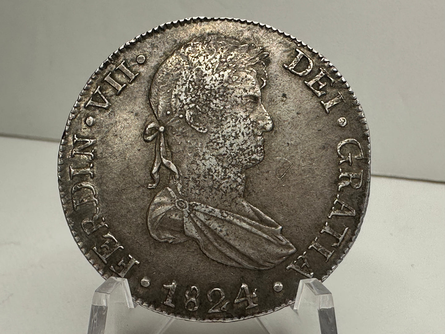 8 reales Fernando VII Cuzco