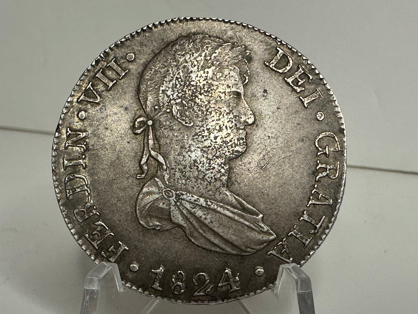 8 reales Fernando VII Cuzco