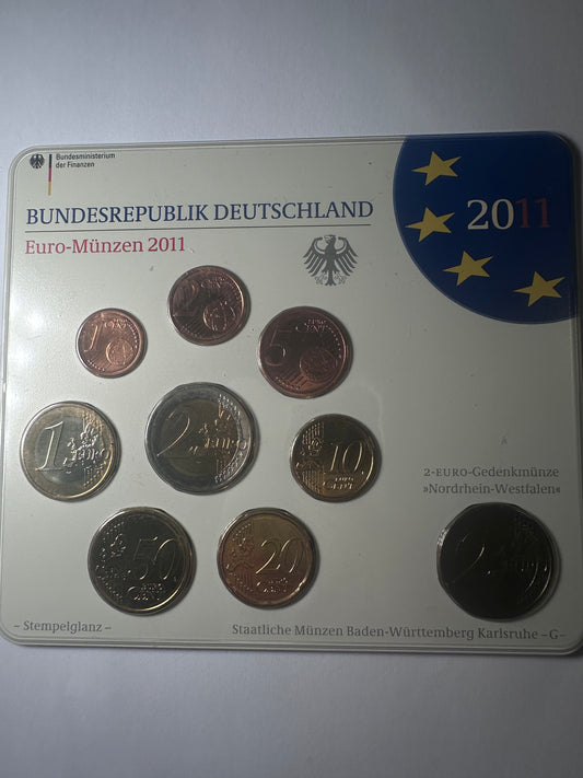 Alemania "Cartera" 2011 "G"