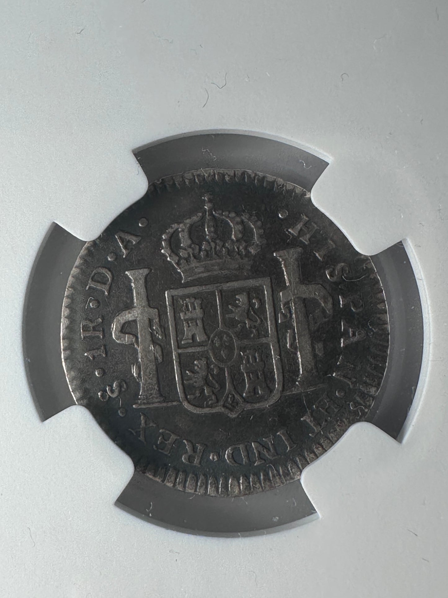1 reale 1794 Carlos IV Chile