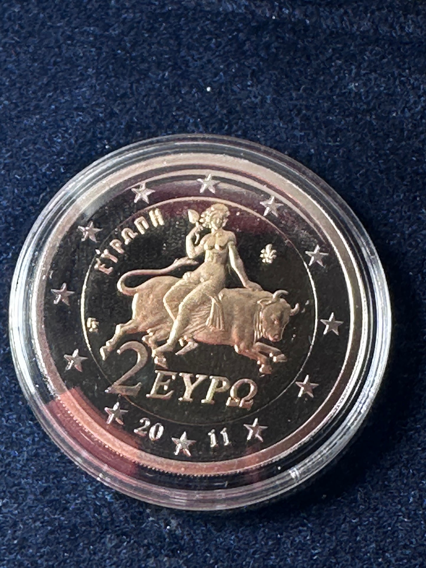 2 euros Grecia 2011 (2nd Map)