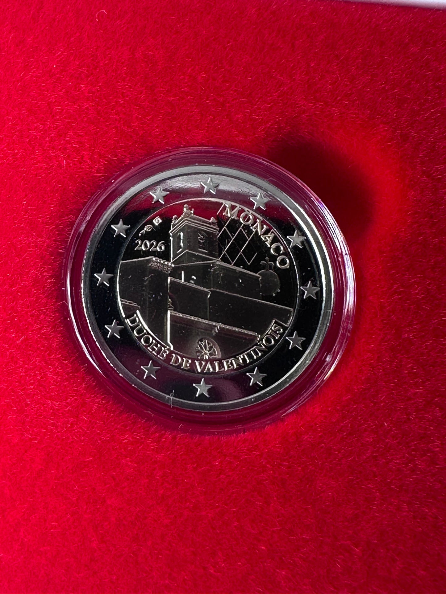 2 euros Monaco 2026 "Duche de Valentinois"