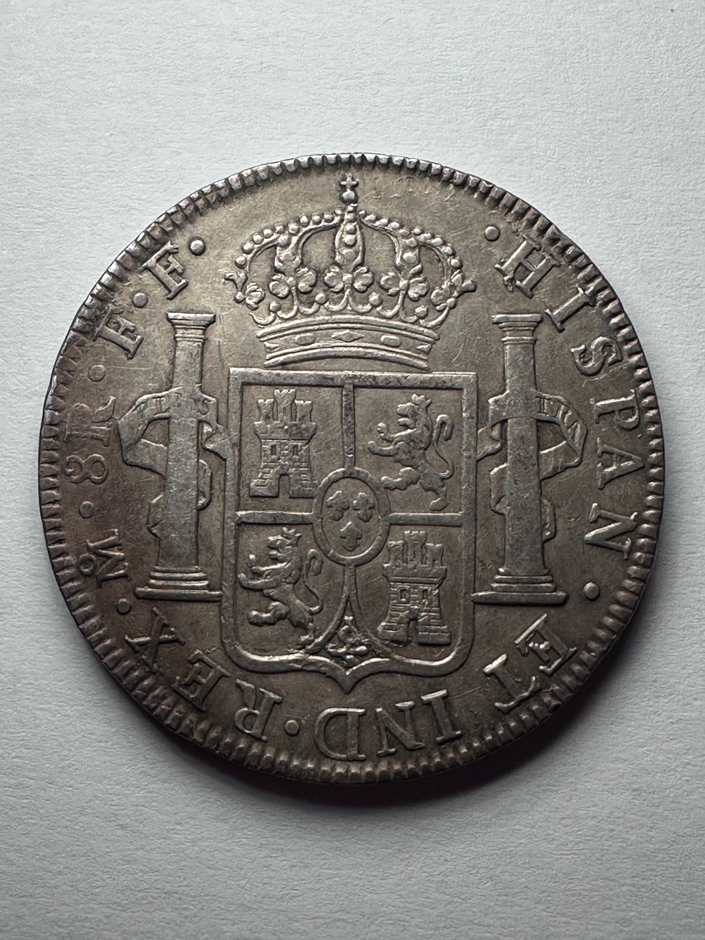 8 Reales Carlos III 1782 Mexico