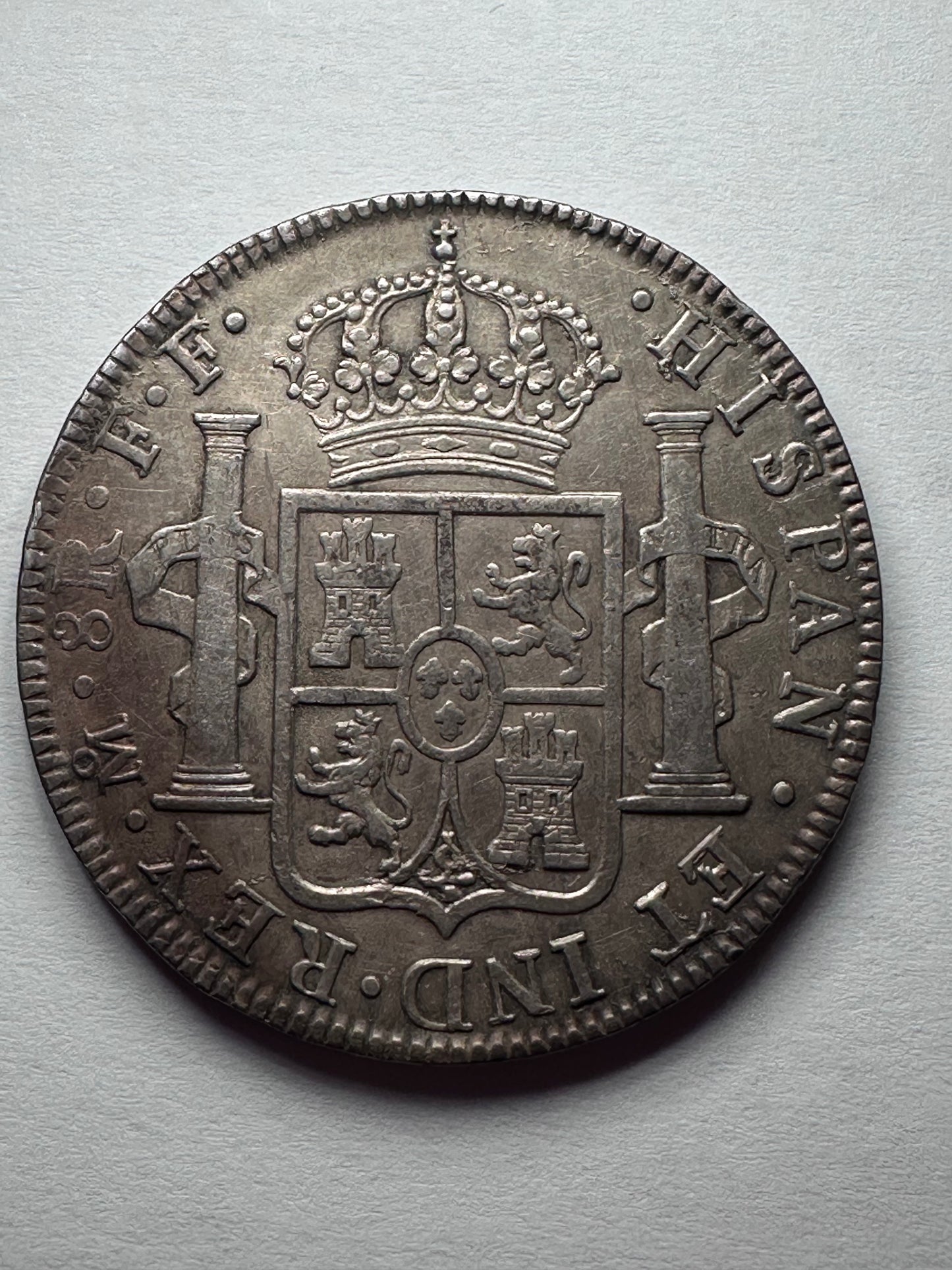 8 Reales Carlos III 1782 Mexico