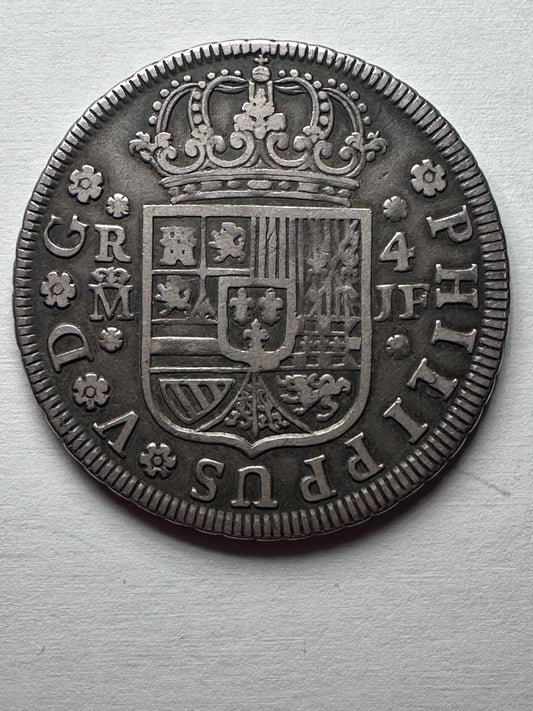 4 reales Felipe V  1734 Madrid