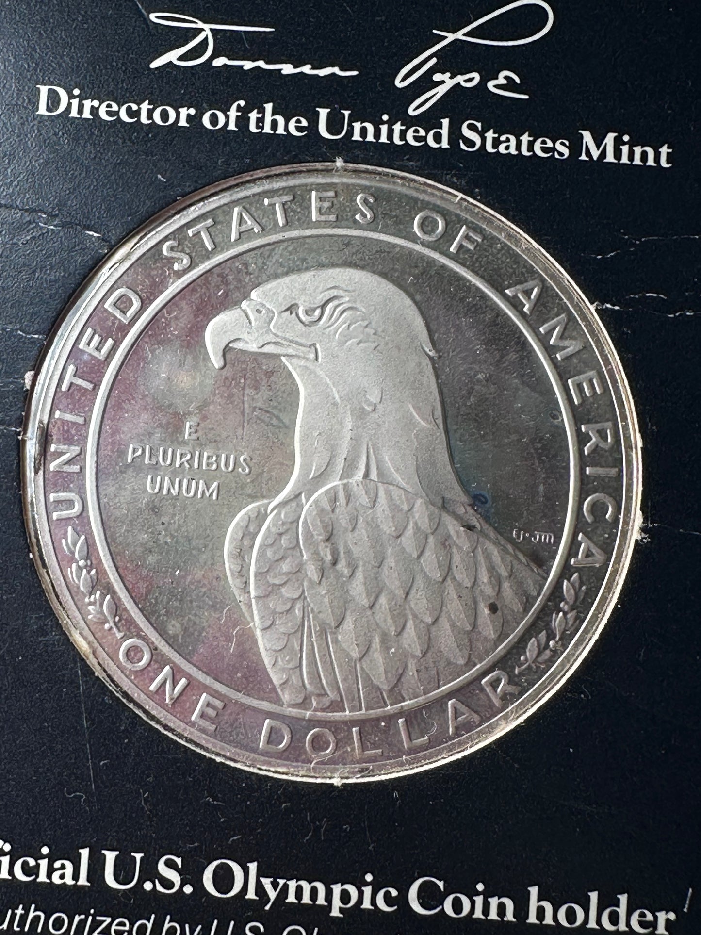 1 Dollar 1983 juegos olímpicos Proof