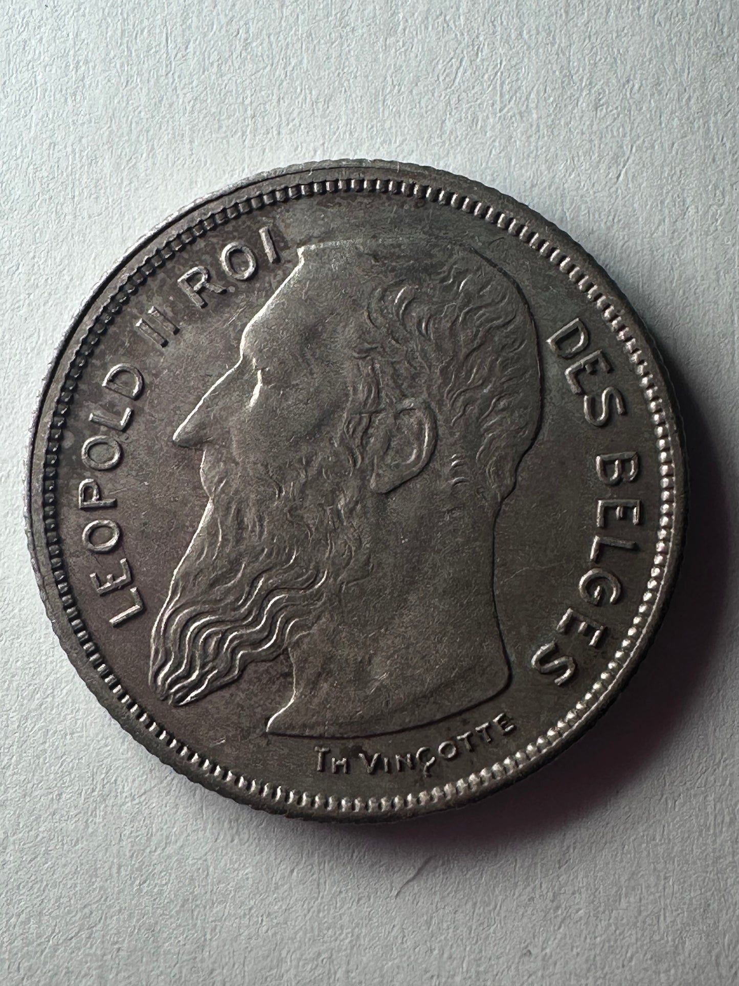 2 francs 1904 Belgique