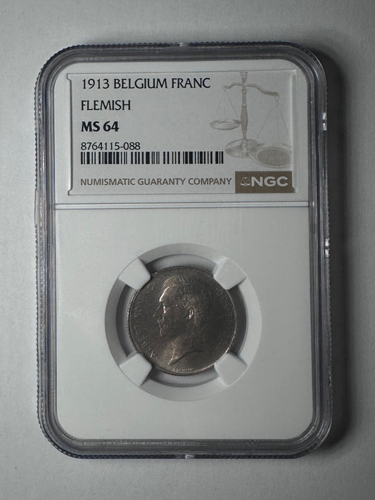 1 Franc 1913 Belgique