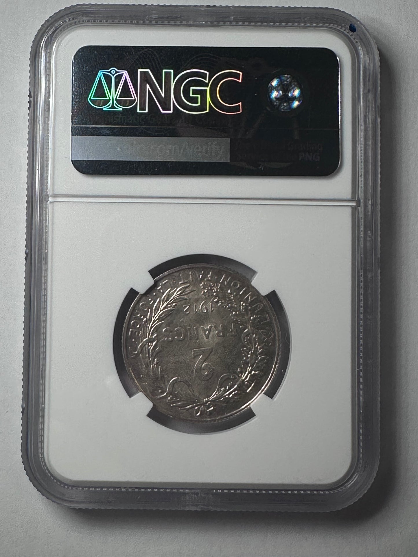2 francs 1912 Belgique