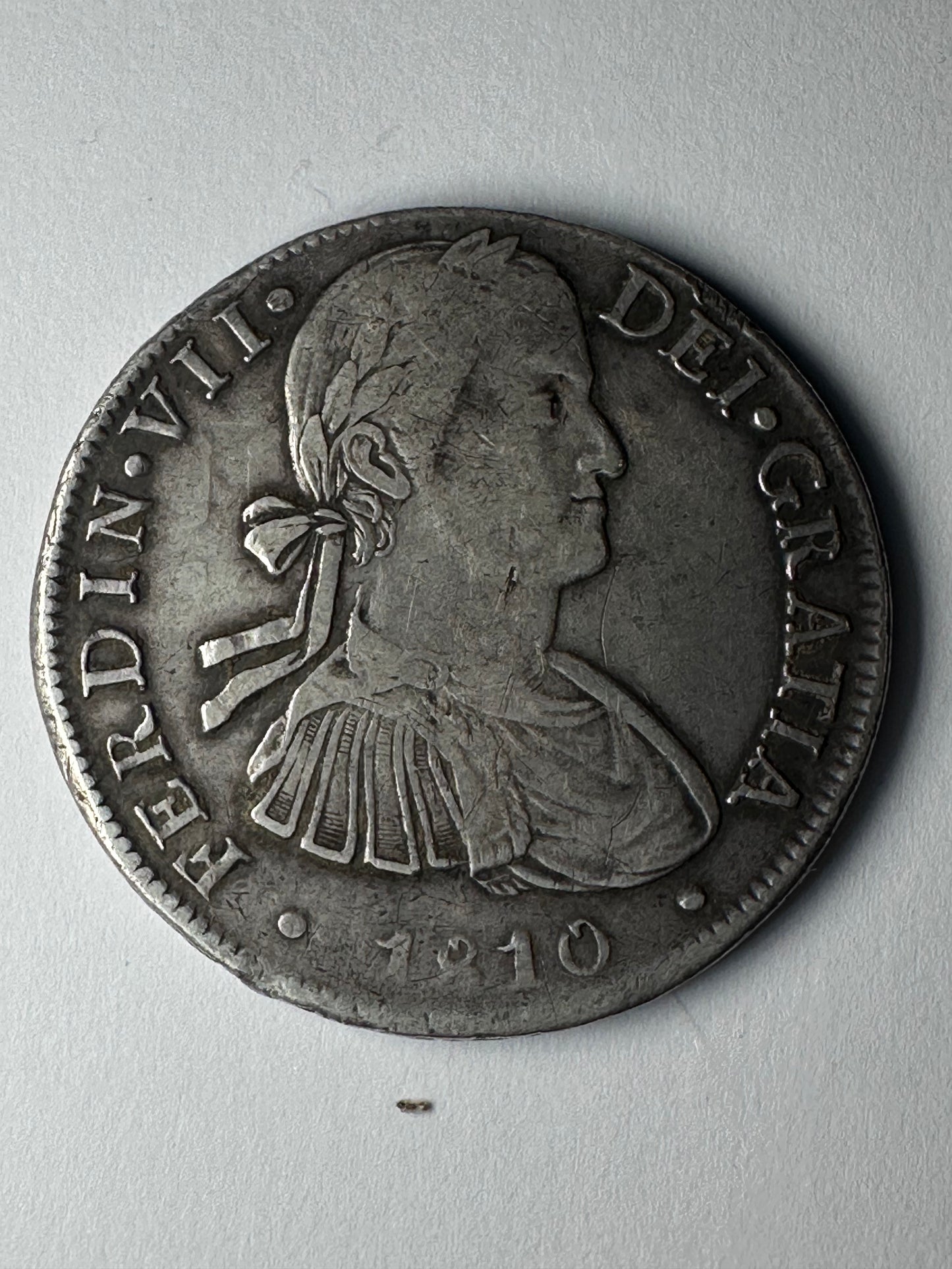 8 reales Fernando VII 1810 México "Busto imaginario"