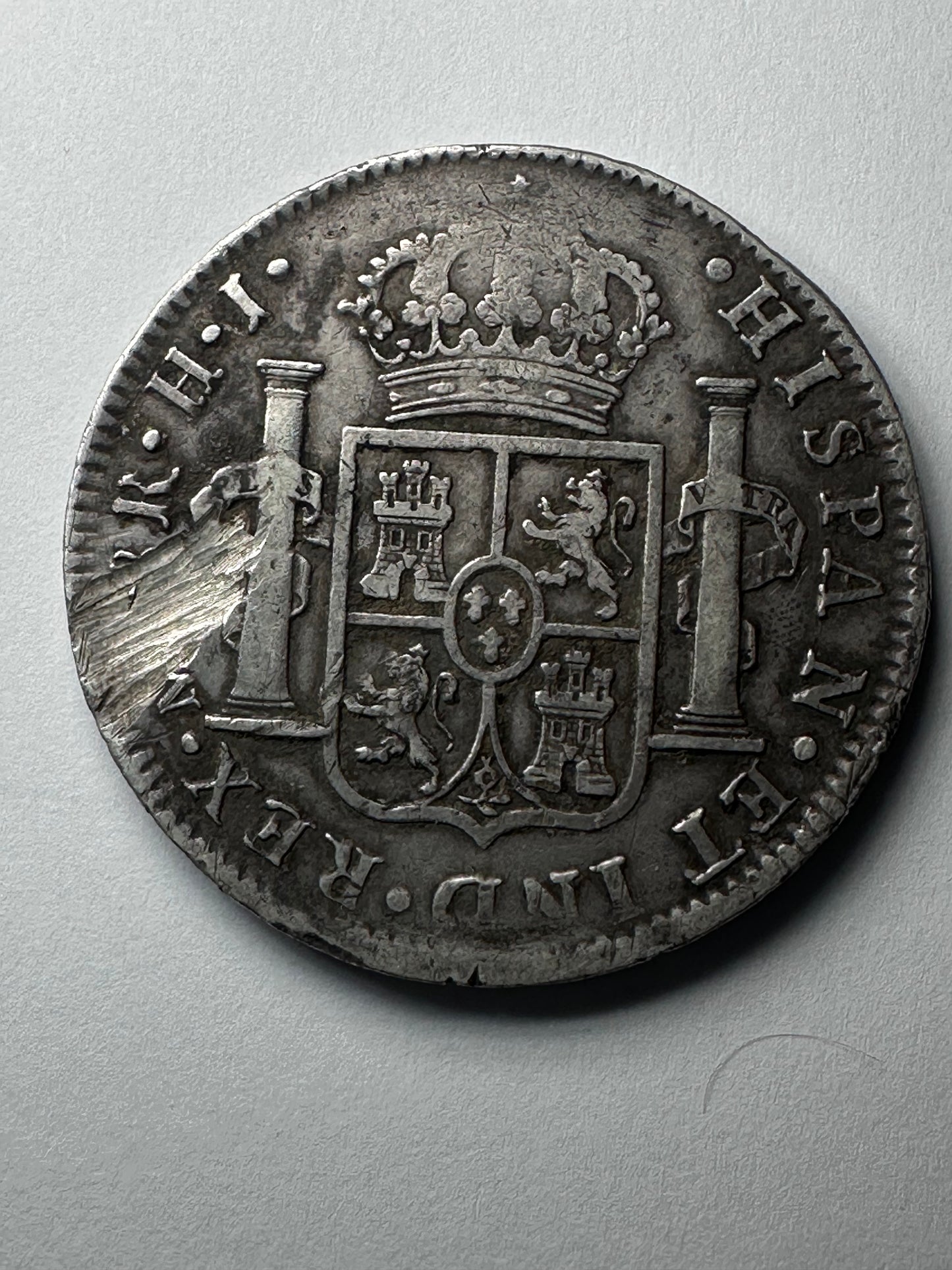 8 reales Fernando VII 1810 México "Busto imaginario"