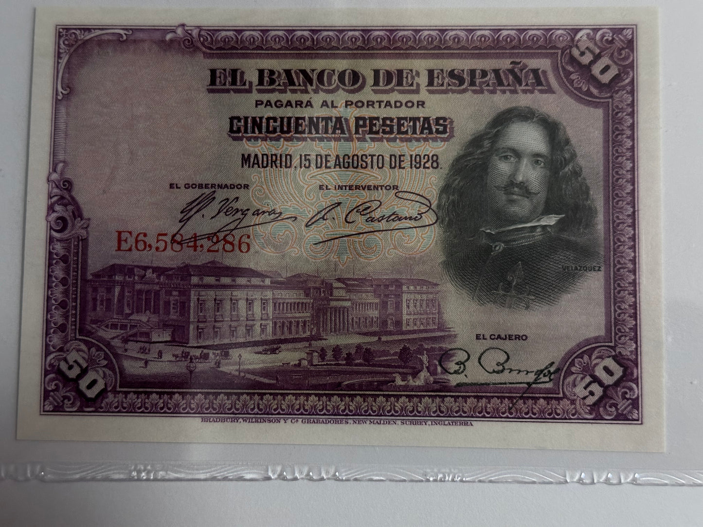 50 pesetas 1928
