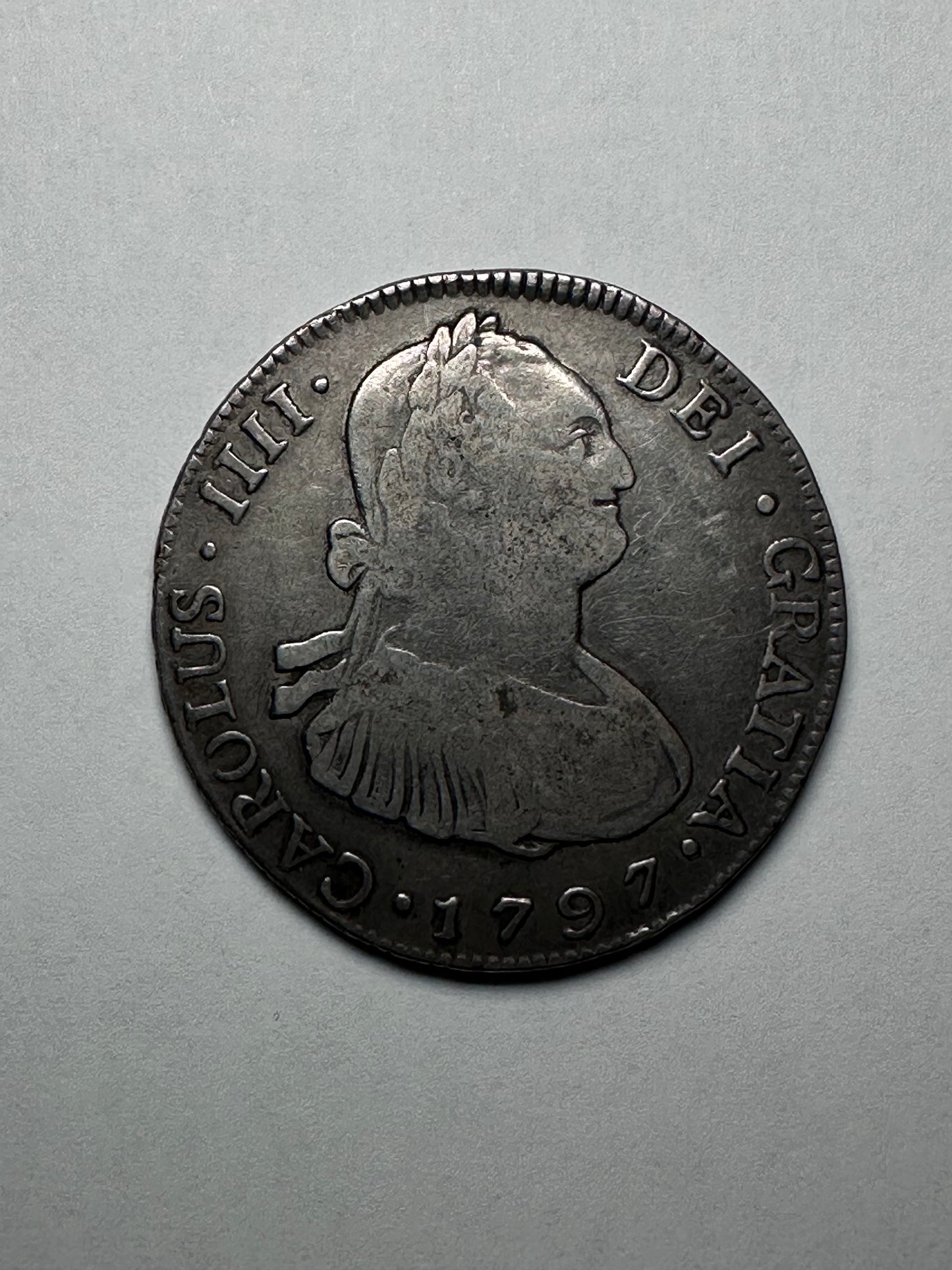 4 reales Carlos IV 1797 Guatemala