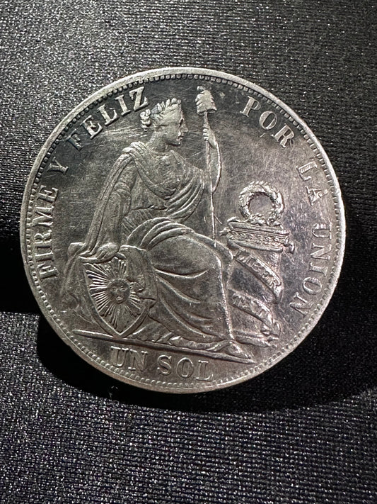 1 Sol Peru 1892