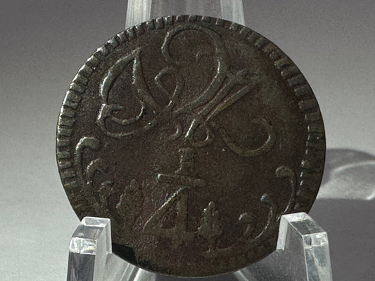 1 Cuarto Fernando VII 1818 Caracas