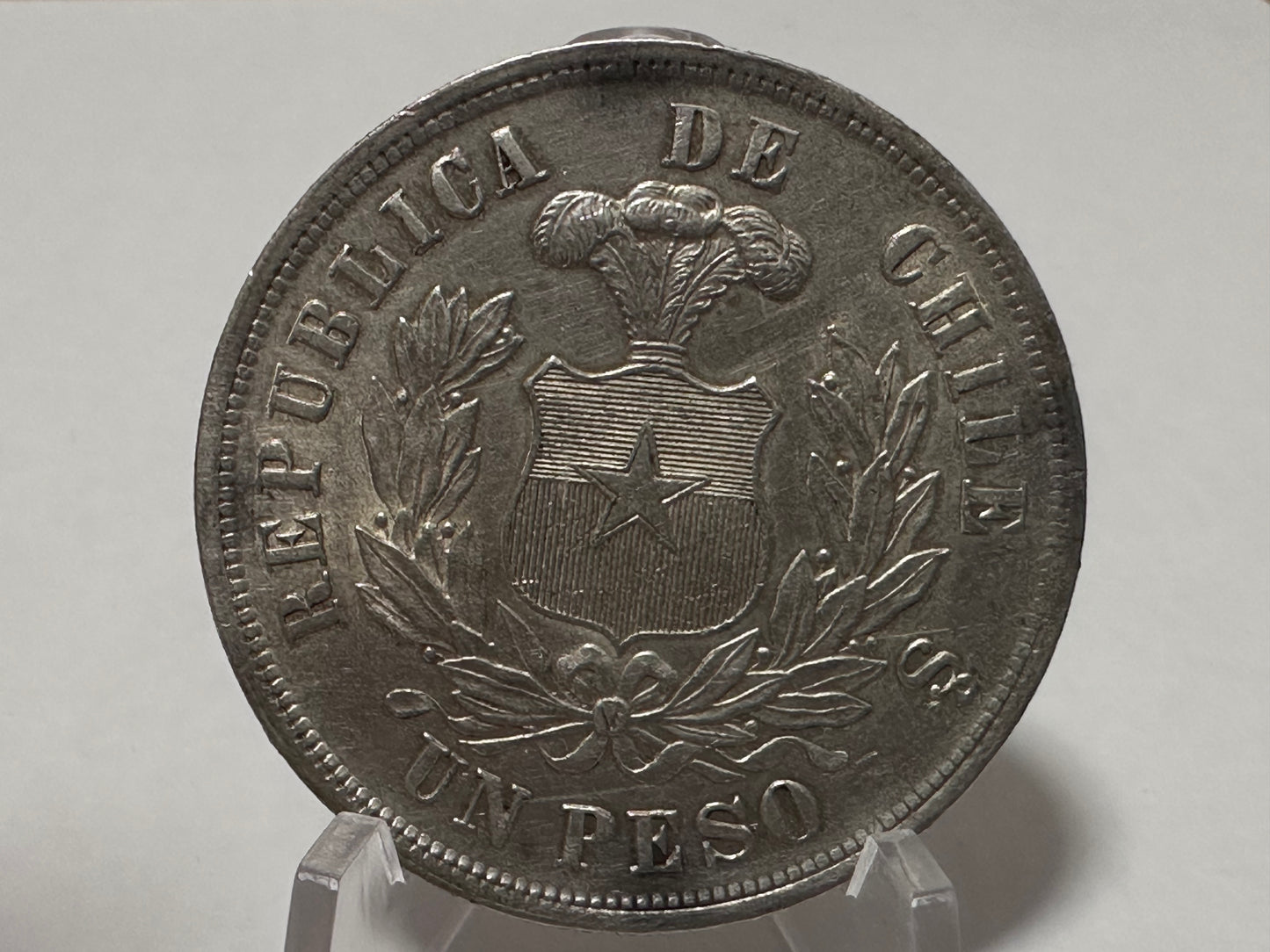 1 Peso Chile 1883