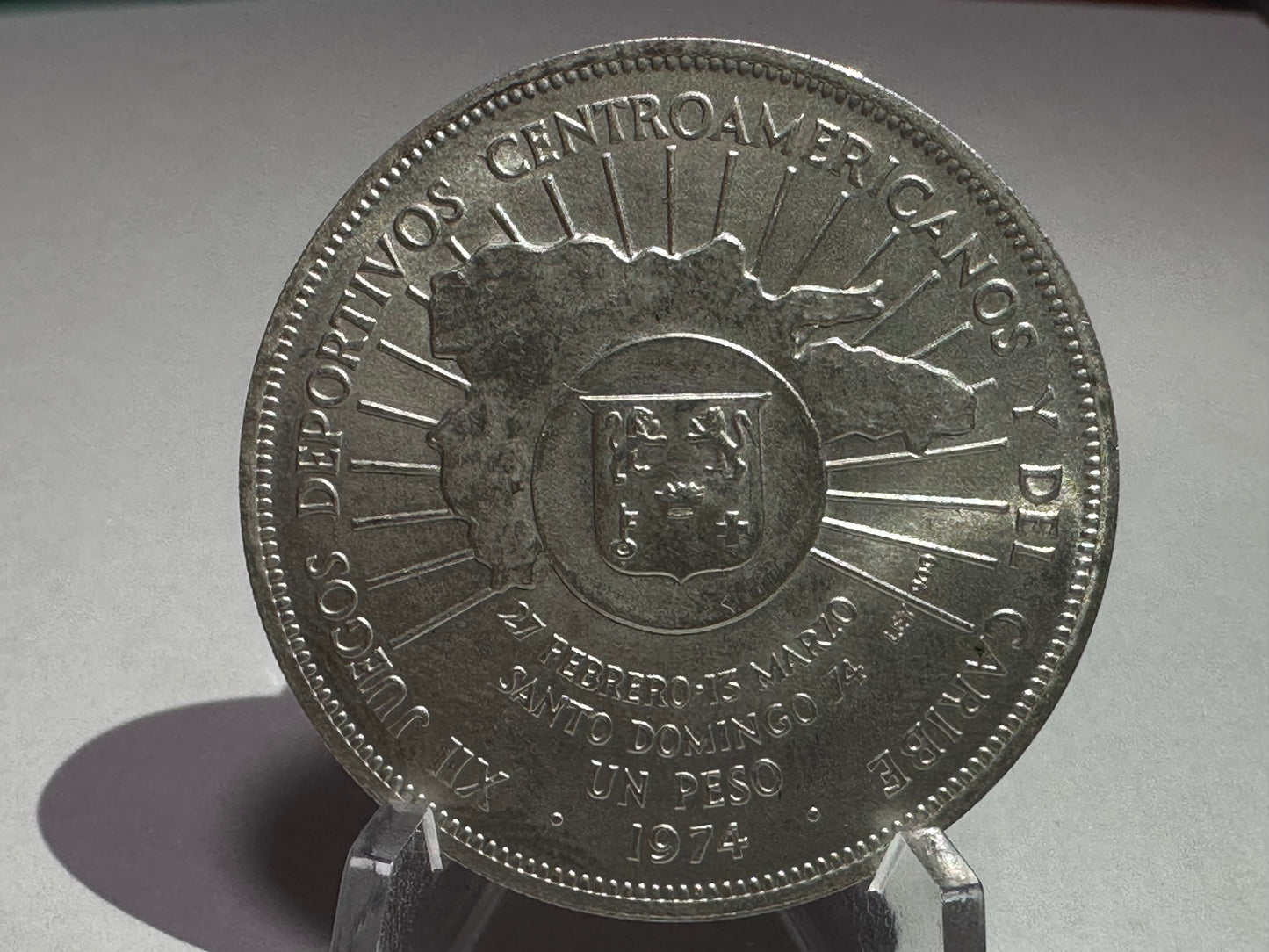 1 Peso República Dominicana 1974