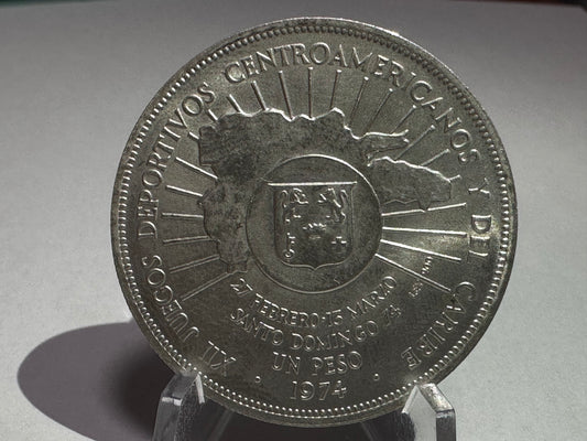 1 Peso República Dominicana 1974
