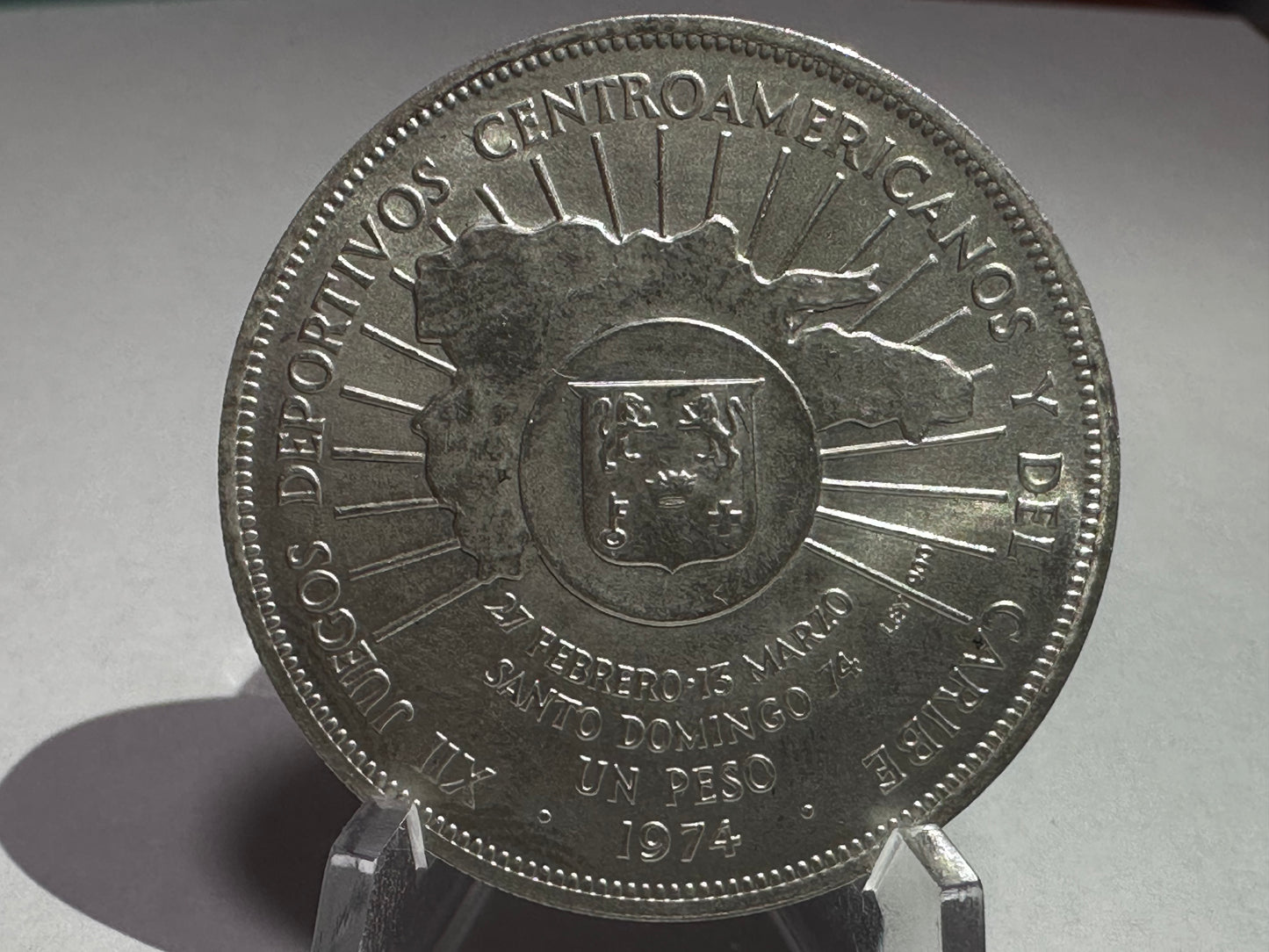 1 Peso República Dominicana 1974