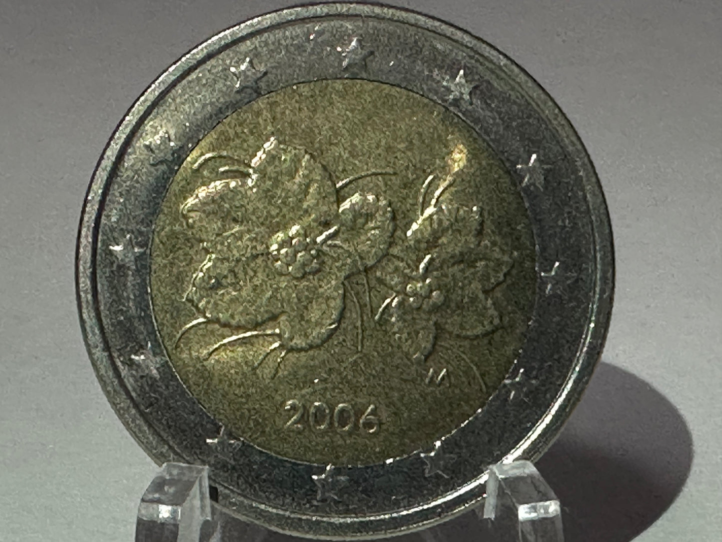 2 euros Finlandia 2006 "Error de Mapa"