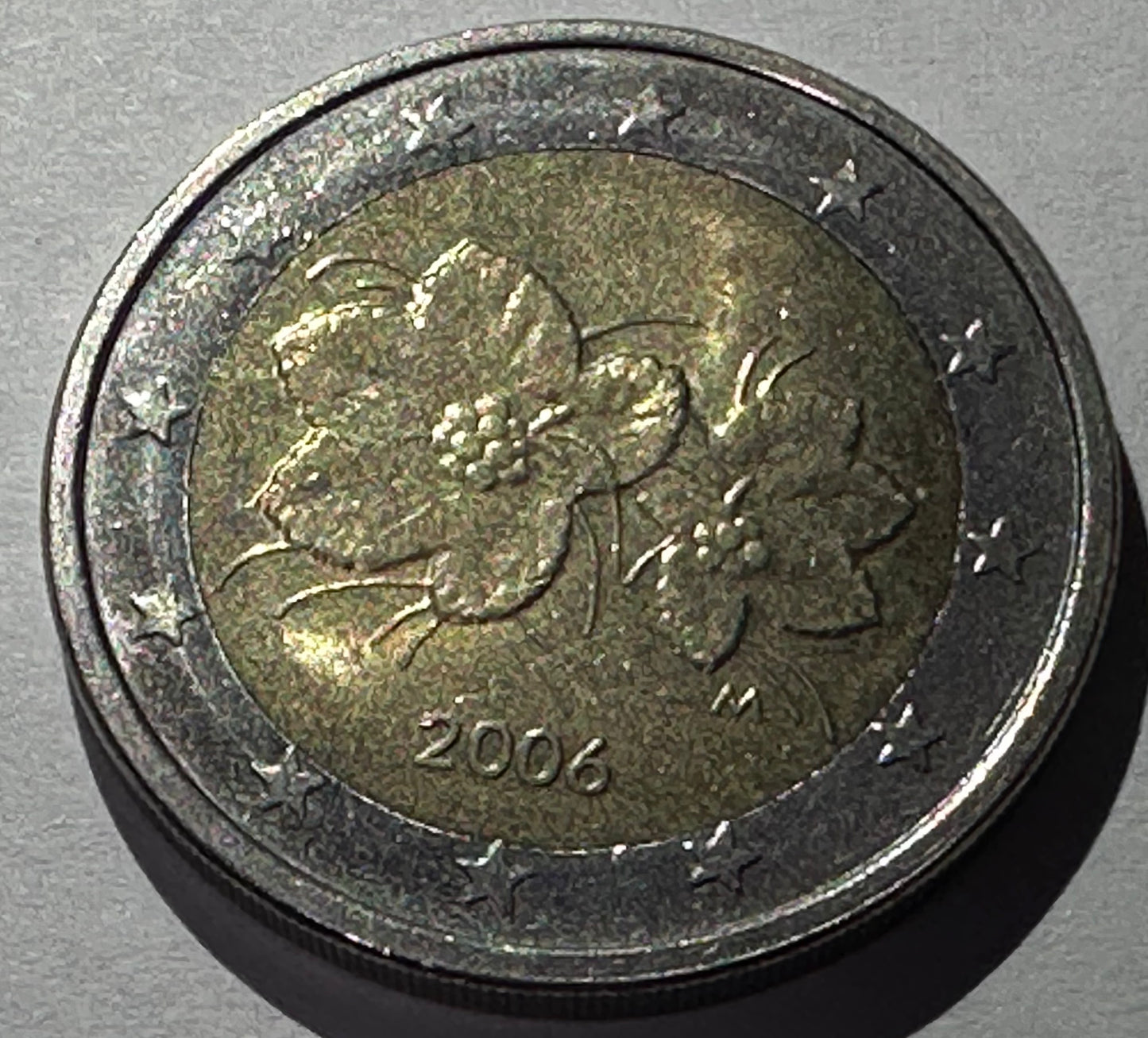 2 euros Finlandia 2006 "Error de Mapa"