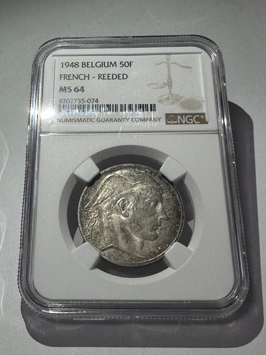 50 francs 1948 Bélgica