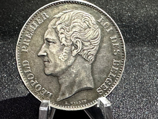 2  1/2 Francs 1849 Bélgica