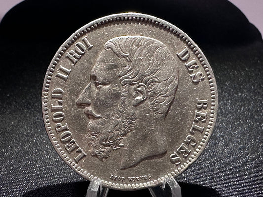 5 francos 1865 Leopold II