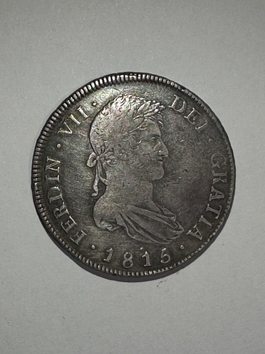8 Reales Fernando VII 1815 Guatemala