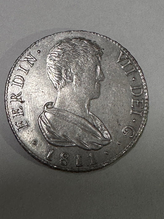 4 Reales Fernando VII 1811 Valencia