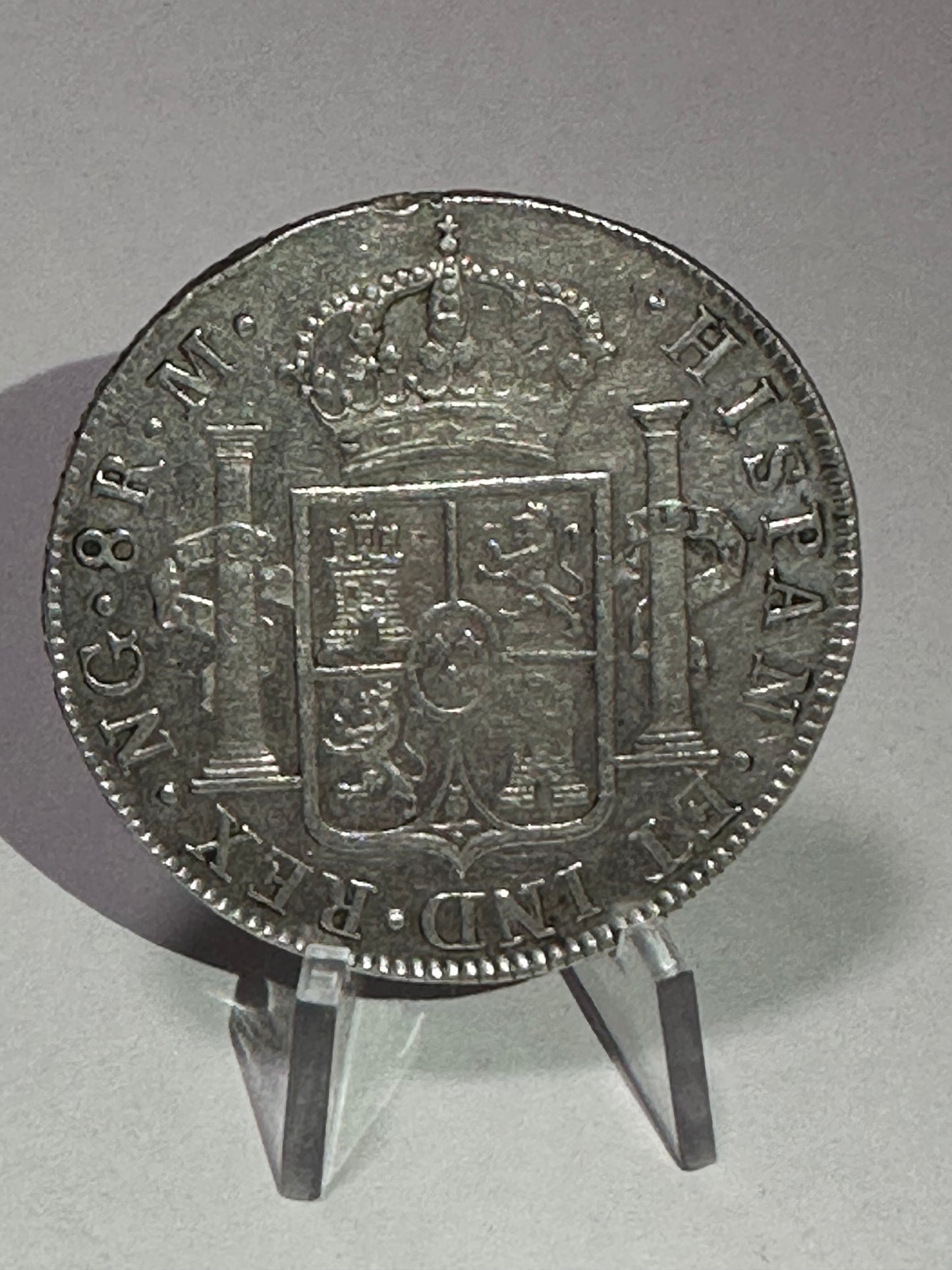 8 Reales Fernando VII 1821 Guatemala