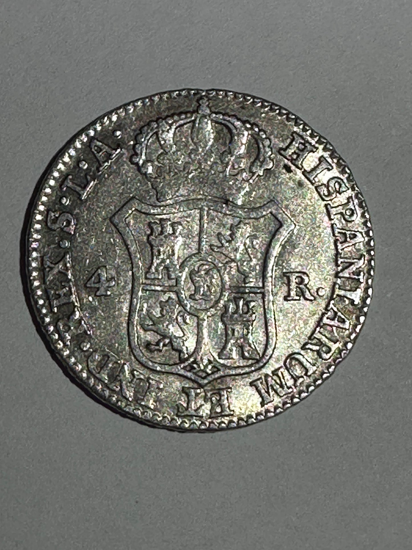 4 Reales 1812 Napoleón Sevilla