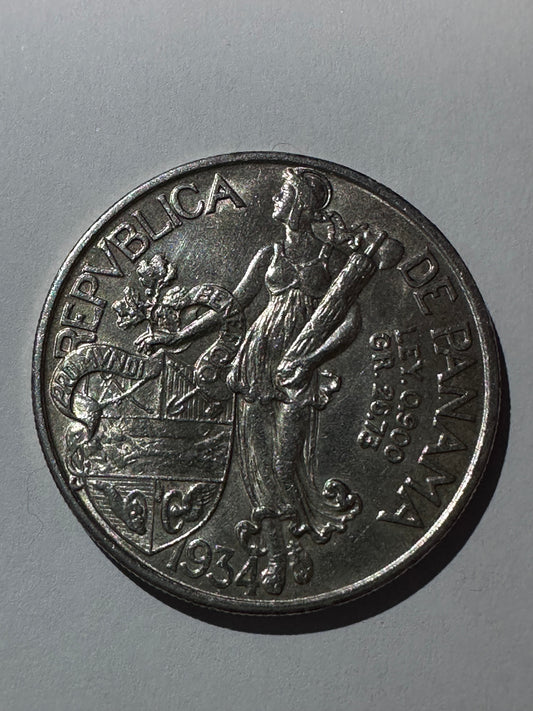 1 Balboa 1934 Panama