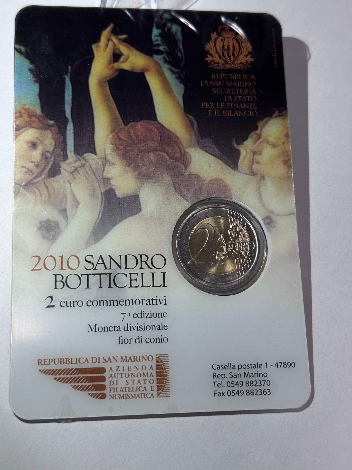 2 Euros 2010 San Marino