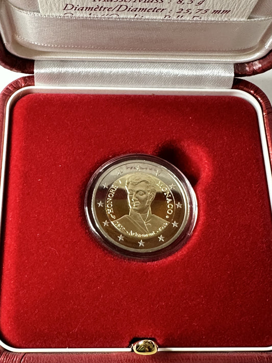 Mónaco 2019 conmemorativa 2 euros "Honore V"