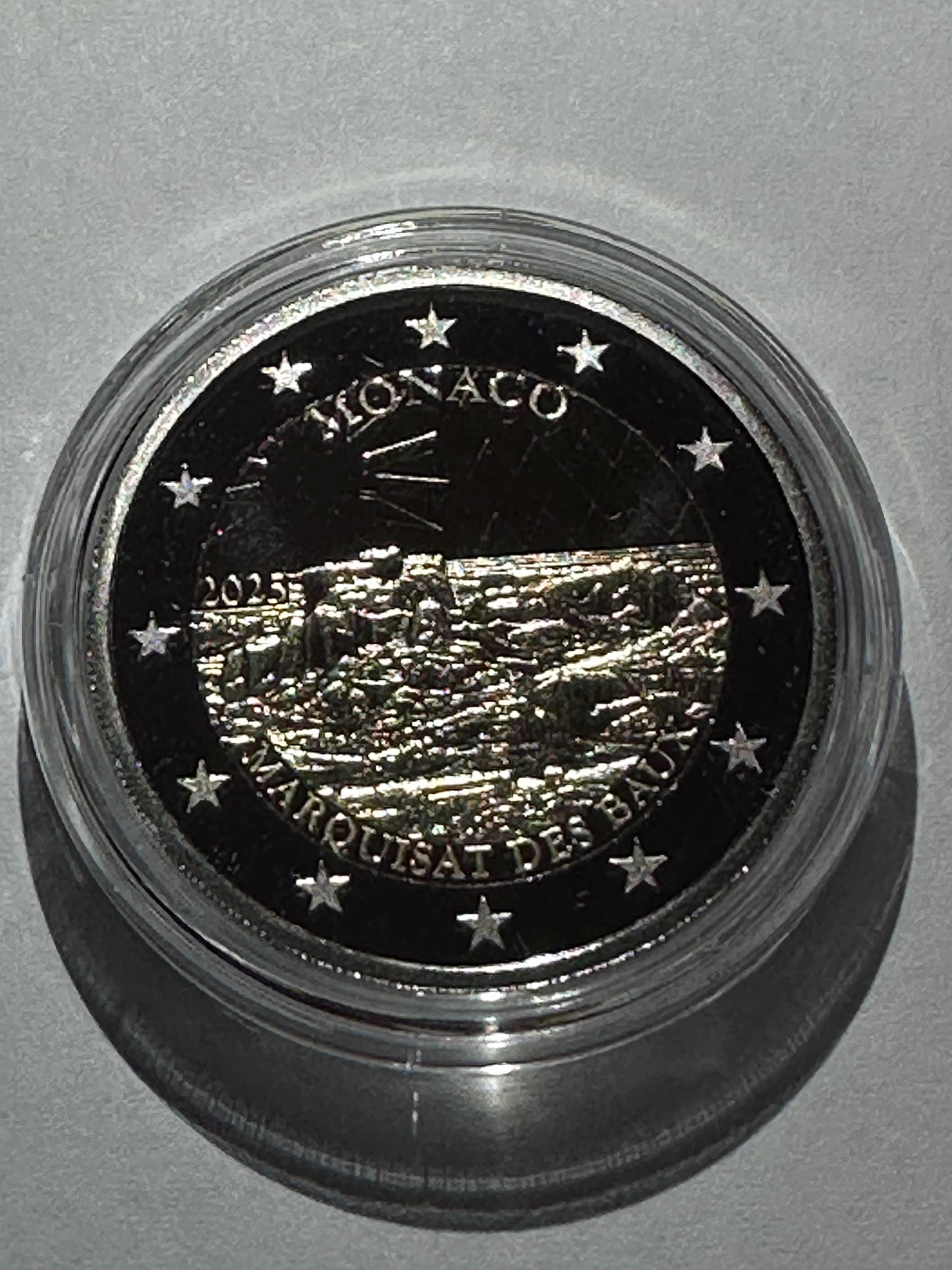 2 euros Monaco 2025 "Marquisat des Baux"