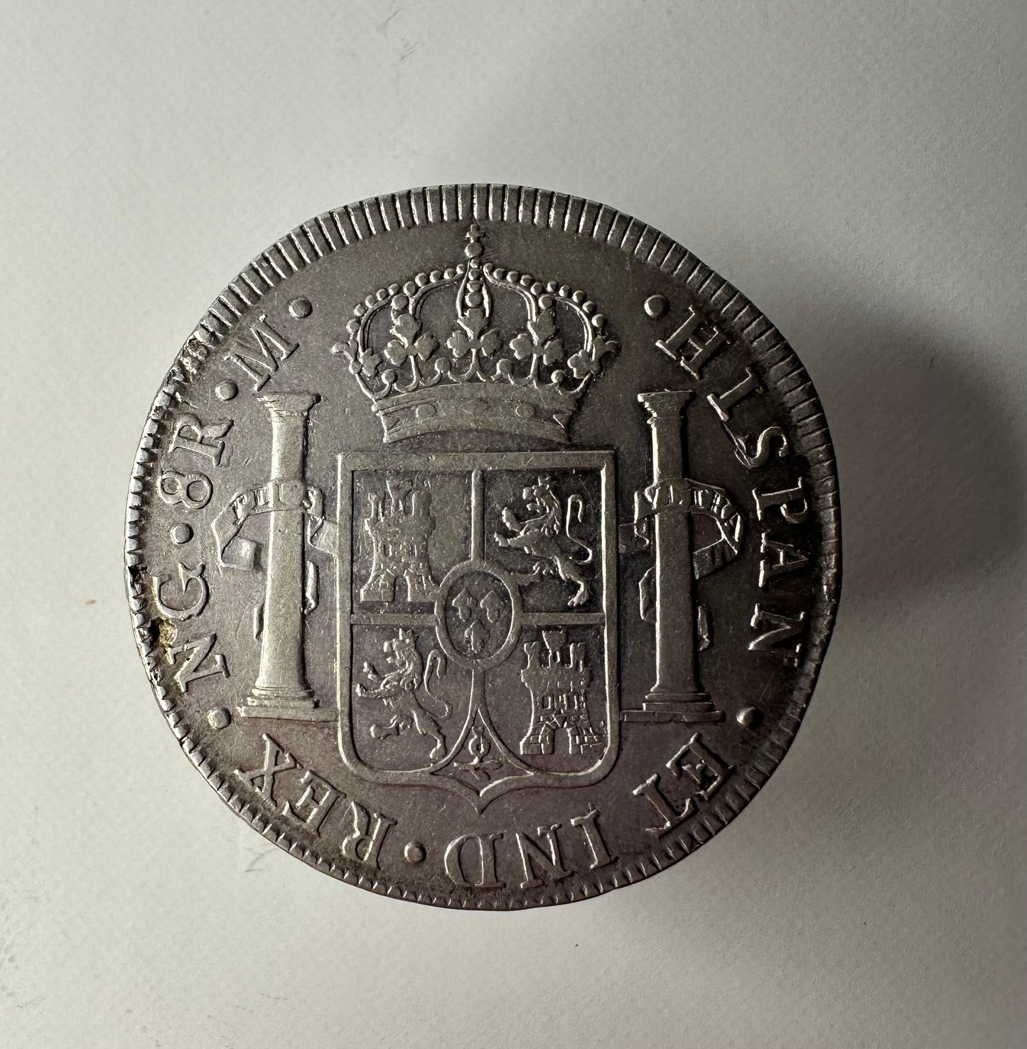 Fernando VII (1808-1833) 8 Reales 1817 Guatemala