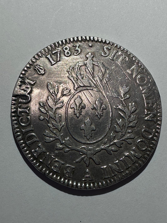Ecu Louis XVI 1783 Paris