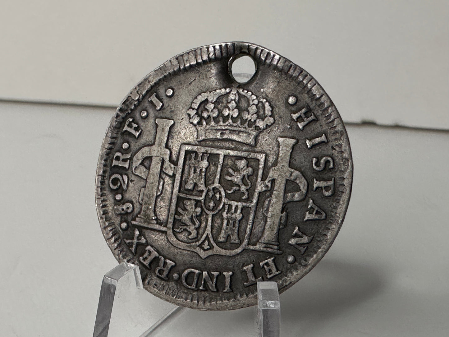 2 Reales de Fernando VII 1811 Almirante