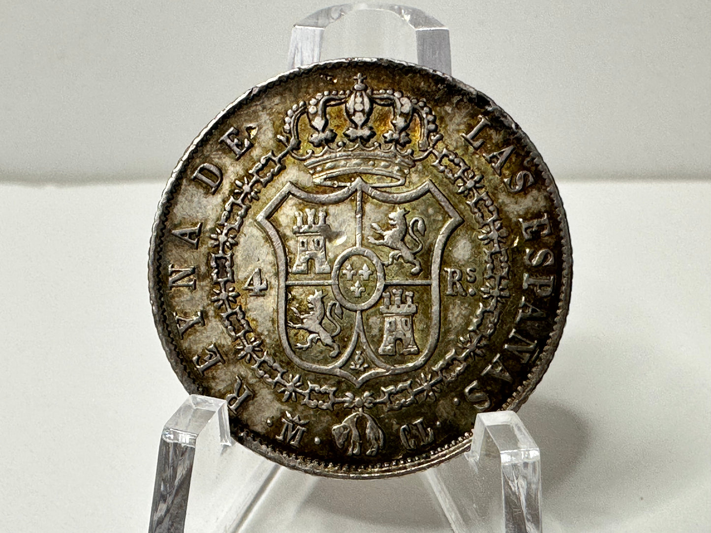 4 Reales Isabel II 1848